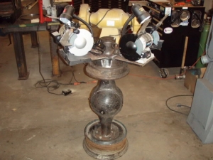 Multi-Grinder Revolving Stand