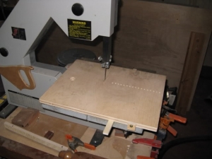 Bandsaw Circle Cutting Jig