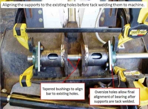 Line Boring Rig