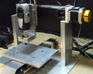 Mini CNC Four-Axis Milling Machine