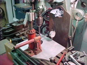 Mill Tramming Setup