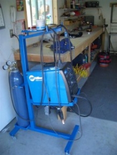 Square Tube Welding Cart