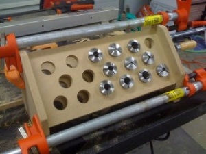 Wood Collet Rack