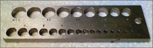 Metric Drill Gauge