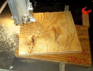 Circle Cutting Jig