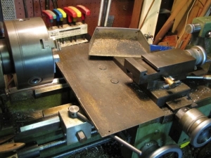 Lathe Swarf Tray