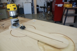 Circle Cutting Jig