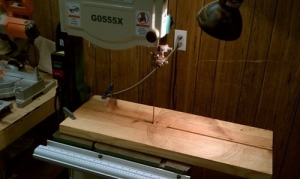 Bandsaw Circle Cutting JIg