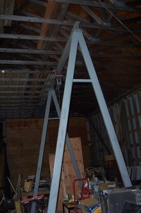 A Frame and Hoist