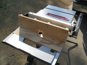 Table Saw Router Table