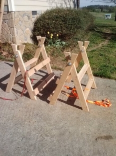 Sawhorses