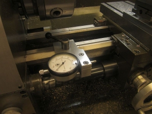 Lathe Saddle Stop