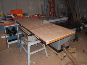 Table Saw Outfeed Table