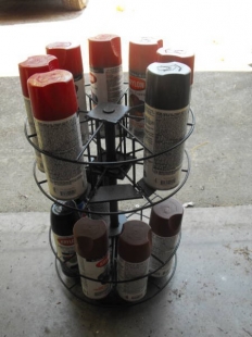 Spray Can Rack