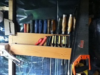 Chisel and Screwdriver Rack