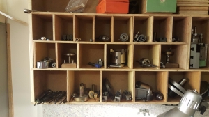 Lathe Accessories Storage