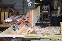 Bandsaw Log Milling Sled