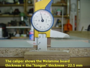 Modified Woodworking Caliper