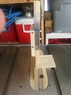 Table Saw Depth Gauge