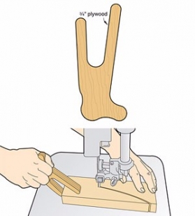 Bandsaw Push Stick