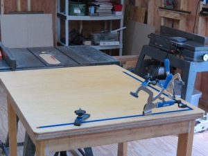 Outfeed and Assembly Table