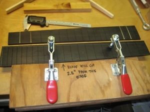 Fretboard Cutting Jig