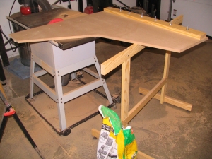 Crosscut Sled and Sawhorse