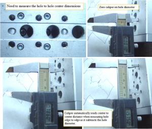 Hole Center Measuring Method