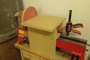 Lathe Disc Sander Add-On