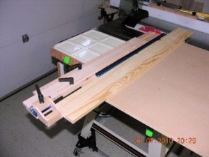 Telescoping Crosscut Sled