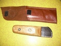 Skiving Knife and Sheath