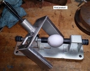 Egg Decorating Lathe