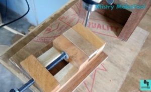 Wood Drill Press Vise