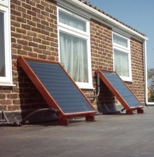 Solar Hot Water Panels