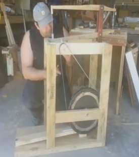 Foot Powered Scroll Saw