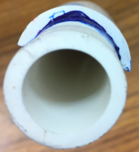 PVC Pipe Patching Method