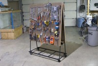 Peg Board Tool Cart