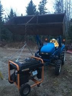 Portable Generator Lift System