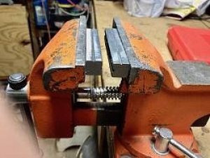 Magnetic V Block Vise Jaws