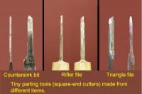 Small Parting Tools