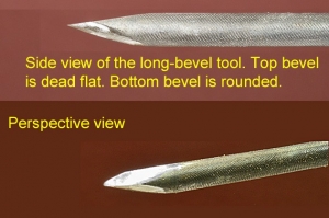 Long Bevel Cutting Tool