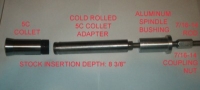 5C Collet Drawbar