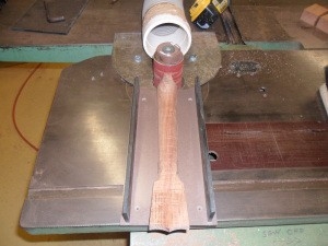 Heel Radiusing Jig