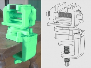 Swiveling Vise