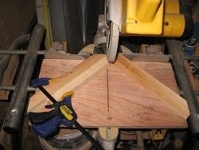 Chop Saw Miter Framing Jig