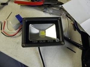 Solar Powered Security Light