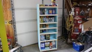 Paint and Adhesives Cart