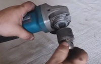 Angle Grinder Chuck Modification