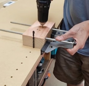 Shelf Pin Drilling Jig