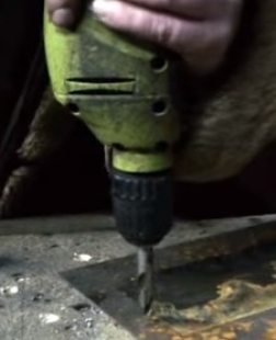 Large Drill Bit Modification